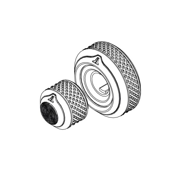JL AUDIO- DRC-205-Knob-RP